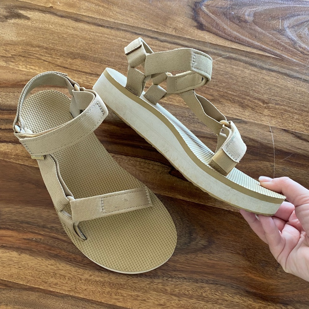 Teva platform sandals